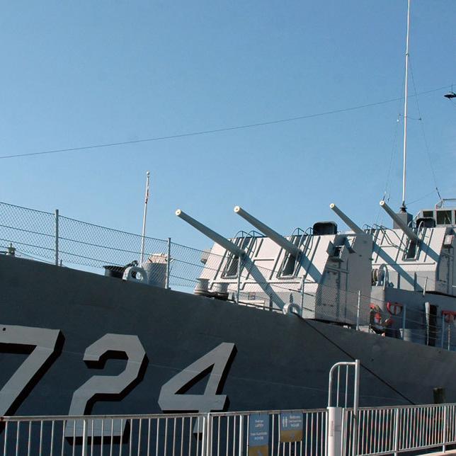 Uss Laffey Exterior 1