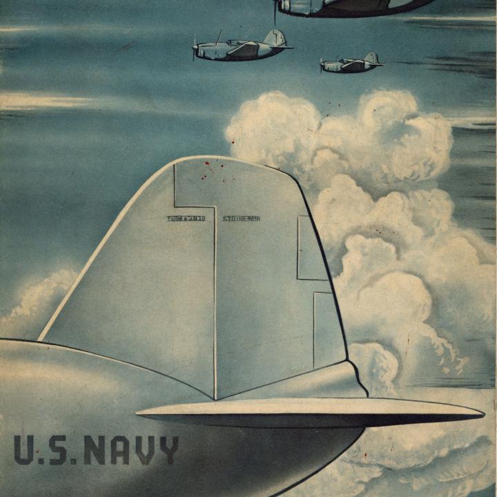 Primary Image of 1942-1943 Yearbook From the US Navy's Pre-Flight School in Athens, Georgia