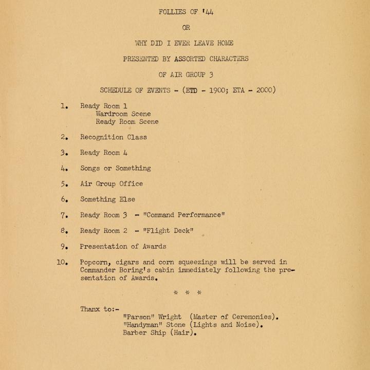 Primary Image of Follies of '44 Program