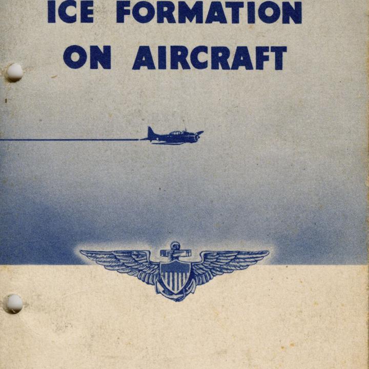 Primary Image of "Ice Formation on Aircraft" Booklet