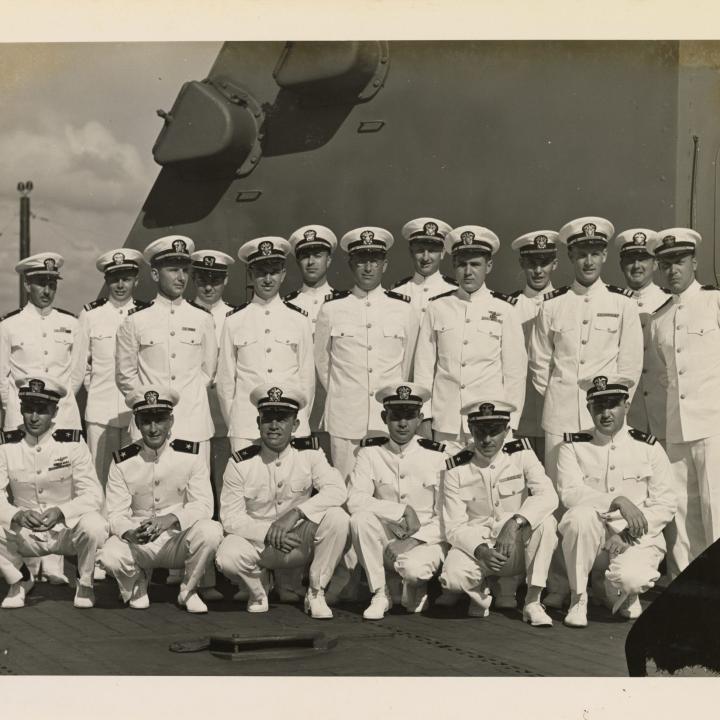 Primary Image of Officers of the USS Yorktown (CV-10)