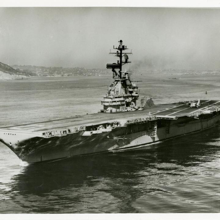 Primary Image of USS Yorktown (CVS-10) at Sea