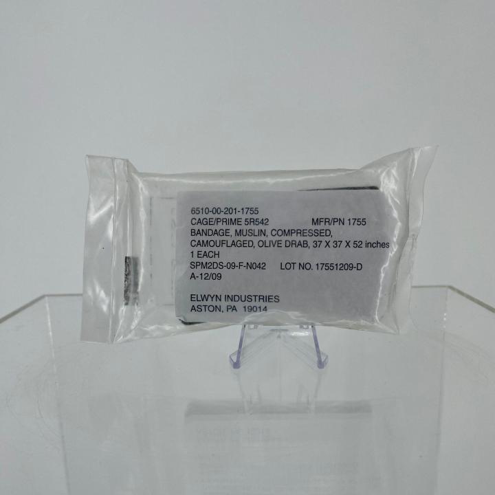 Primary Image of Camouflaged Field Dressing in Original Packaging