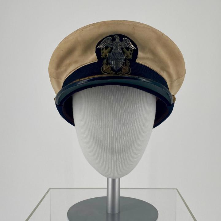 Primary Image of Navy White Cap