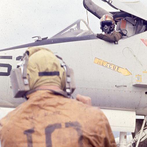 Primary Image of Unidentified Pilot in Jet