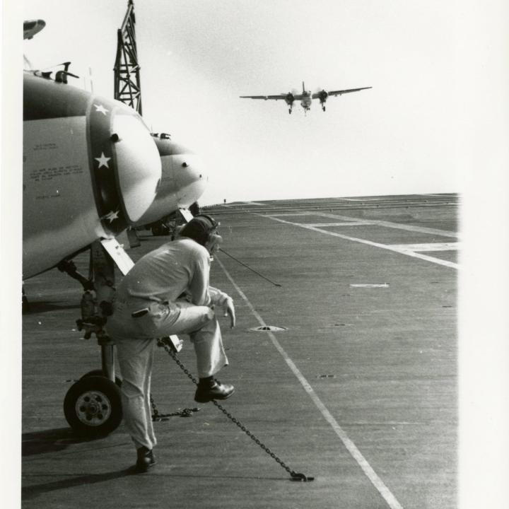 Primary Image of Landing Operations Aboard the USS Yorktown (CVS-10)