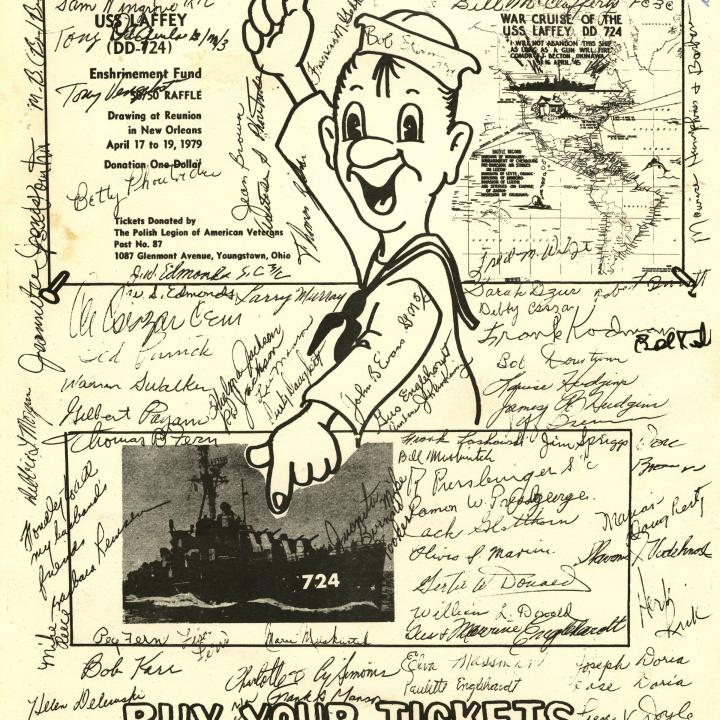 Primary Image of Help Enshrine USS Laffey Poster