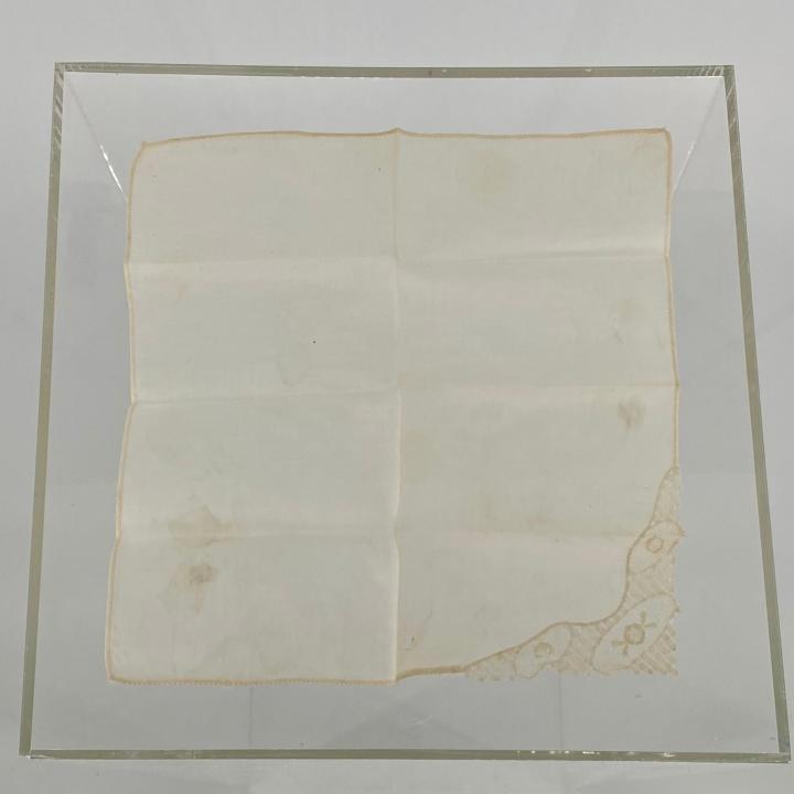 Primary Image of Handkerchief Gifted to Charles Bonness