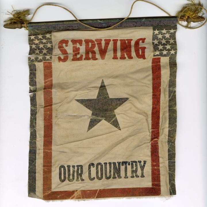 Primary Image of Blue Star Service Flag
