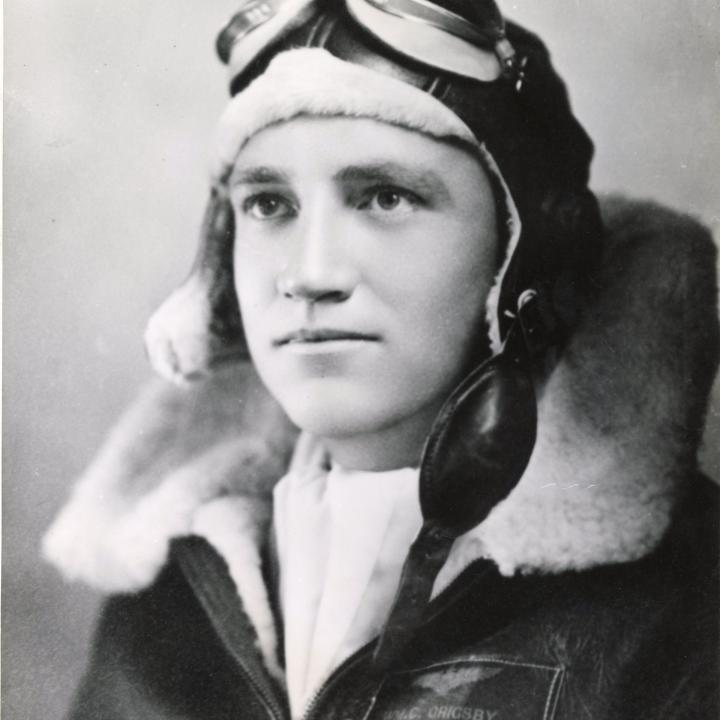 Primary Image of William Grigsby Wearing his Flight Gear