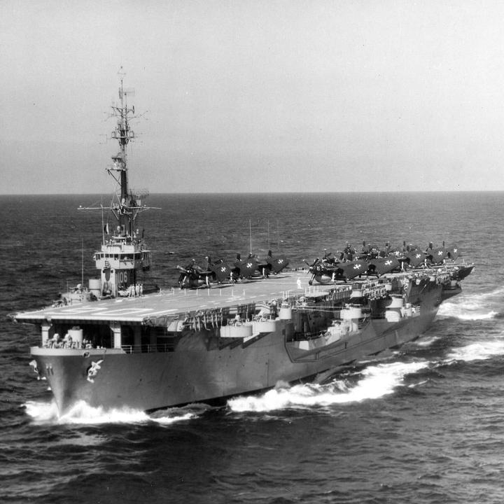 Primary Image of The USS Block Island (CVE-106)