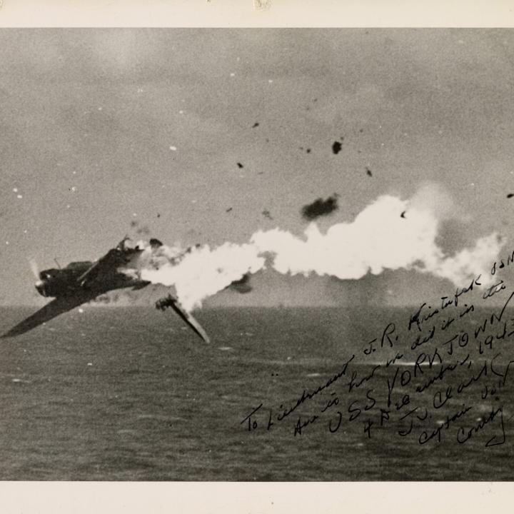 Primary Image of Signed Photograph of the "Flaming Kate"