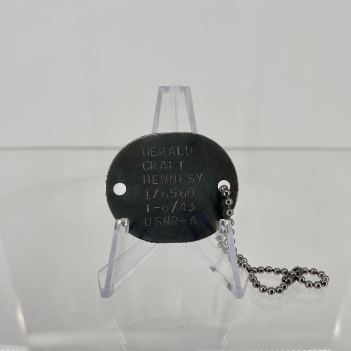 Primary Image of Dog Tag of Gerald Hennesy