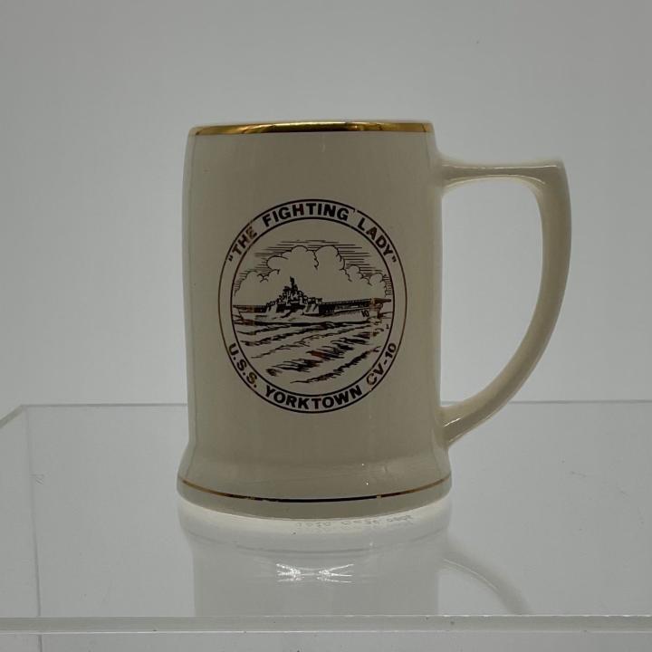 Primary Image of USS Yorktown (CV-10) Commemorative Mug