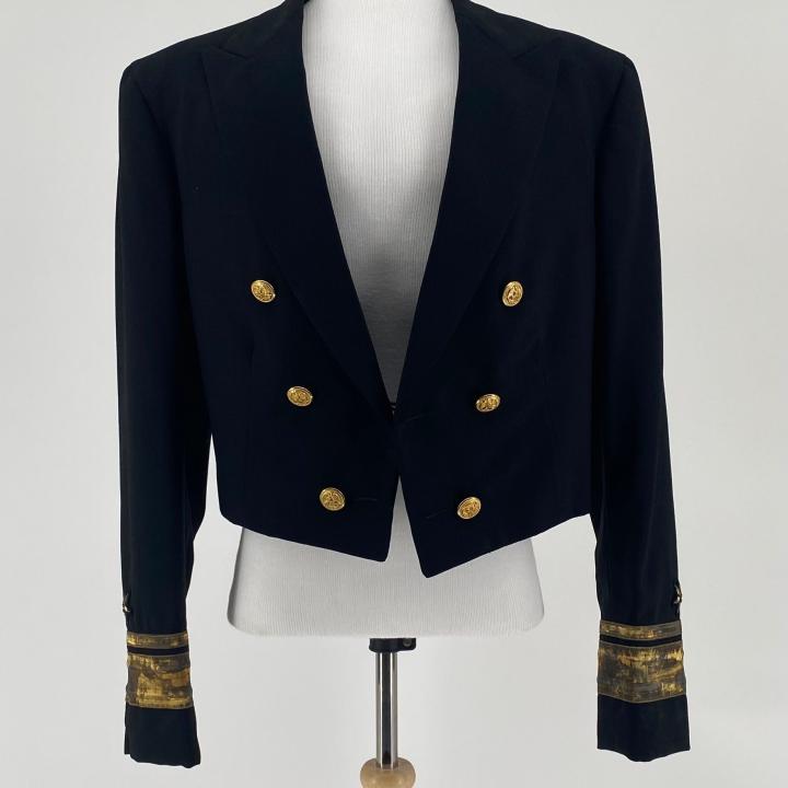 Primary Image of US Navy Dinner Dress Blue Jacket of Frederick Becton