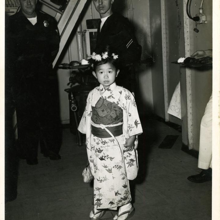 Primary Image of Tamico Visits the USS Yorktown (CVS-10)