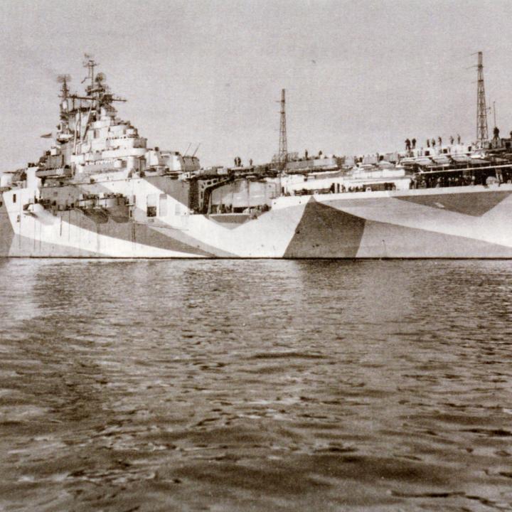 Primary Image of Starboard Bow View of the USS Yorktown (CV-10)