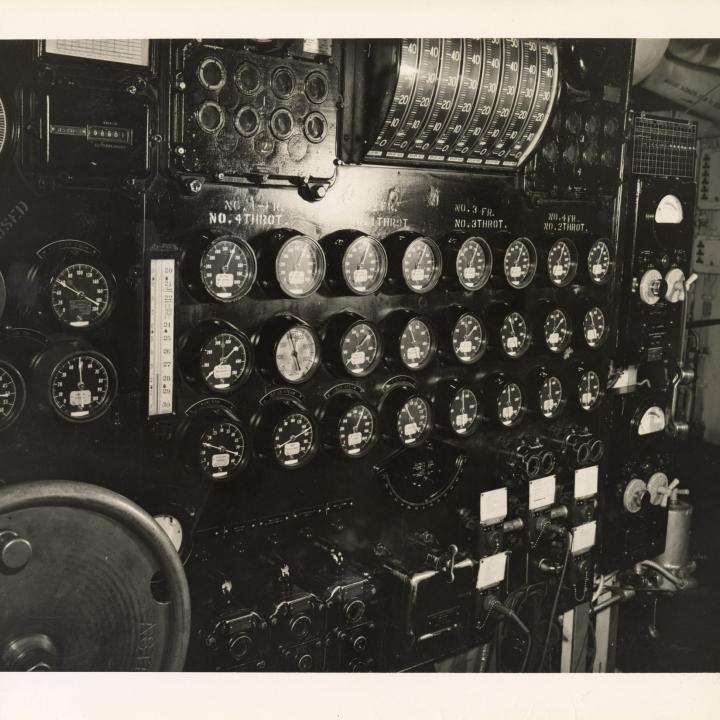 Primary Image of Engine Room's Main Central Board