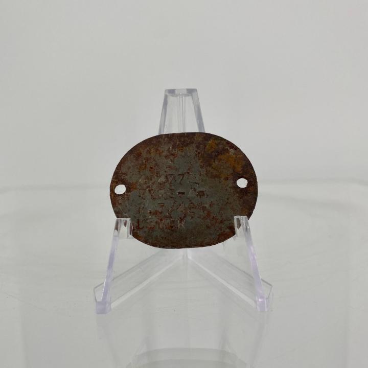 Primary Image of Dog Tag of Joseph Marlow
