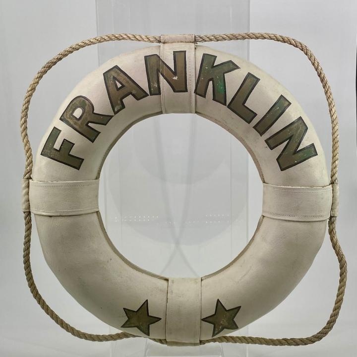 Primary Image of USS Franklin (CV-13) Life Ring