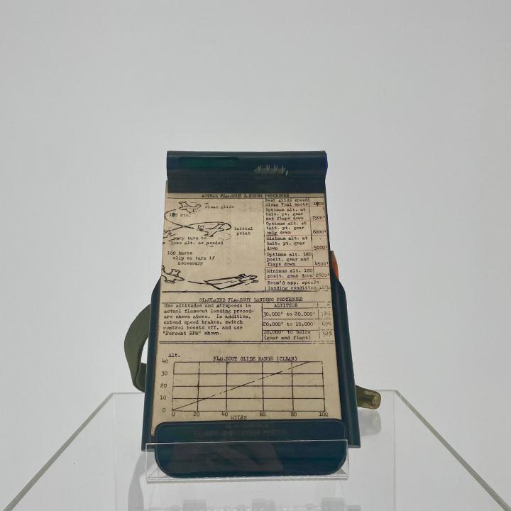 Primary Image of Aviator Kneeboard of Gerald Hennesy