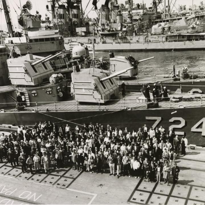 Primary Image of Group Photo From the First Laffey (DD-724) Reunion