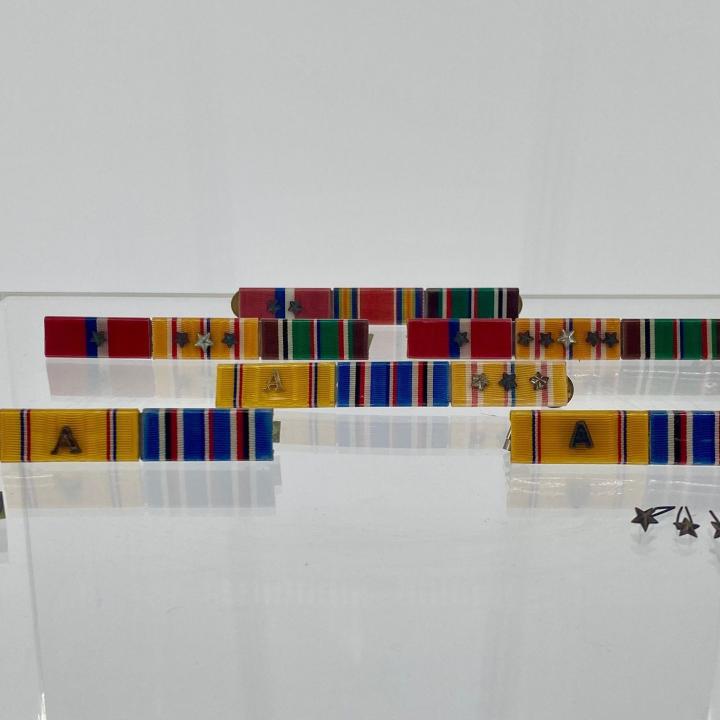 Primary Image of Naval Ribbon Bars of Lt. Stephen Fitch