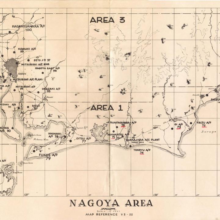 Primary Image of Map of the Nagoya Area