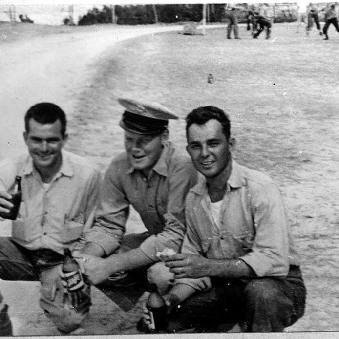 Primary Image of Sailors Enjoying a Beer