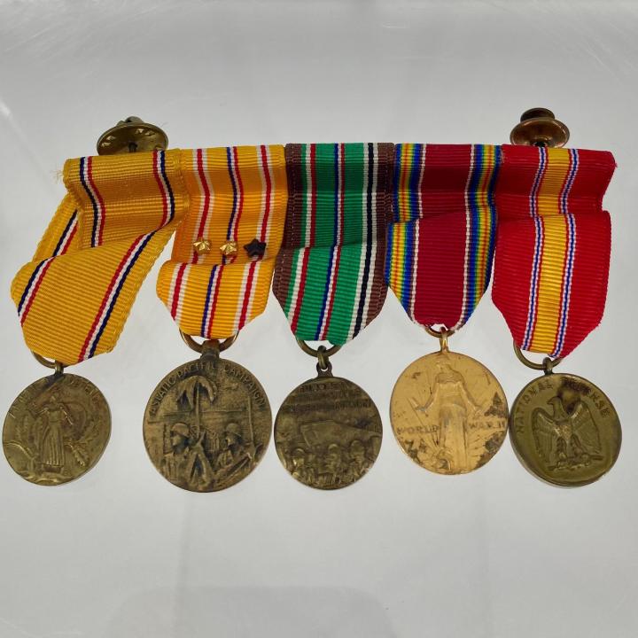 Primary Image of Miniature Medal Bar of Frederick Becton