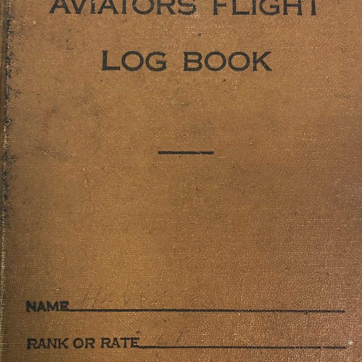 Primary Image of Aviators Flight Log Book of Gerald Hennesy (1944-1950)