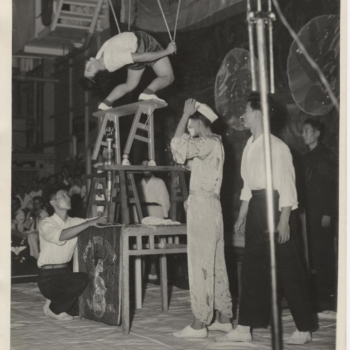 Primary Image of The Flying Tiger Troupe Astounds the Crew