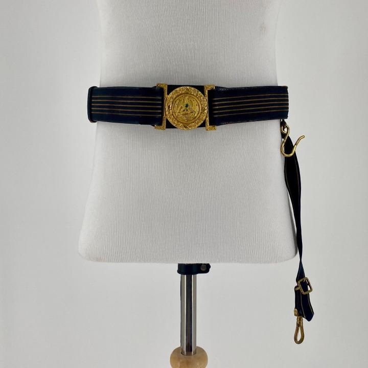 Primary Image of US Navy Officer Sword Belt of Frederick Becton