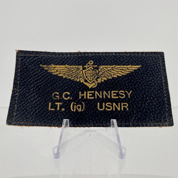 Primary Image of Flight Jacket Patch of Gerald Hennesy