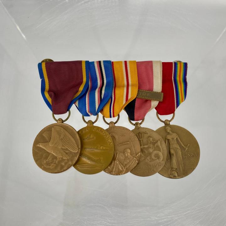 Primary Image of Medal Cluster of Gerald Hennesy