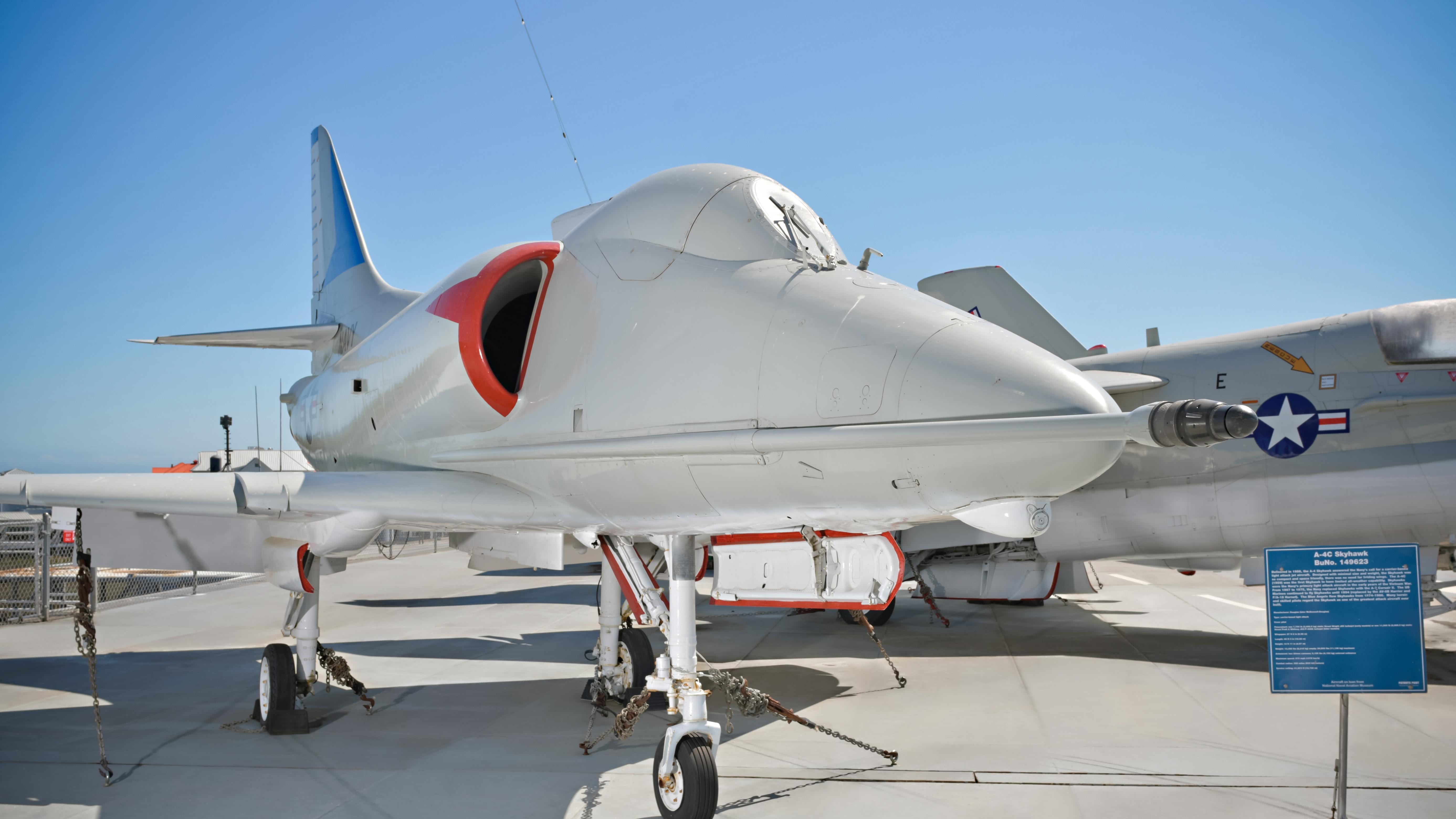 image of an aircraft sitting on the flight deck of a ship