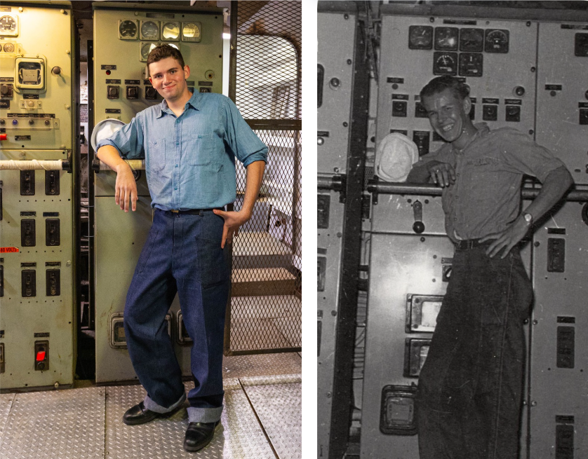 Sam Singewald and Great-Grandfather