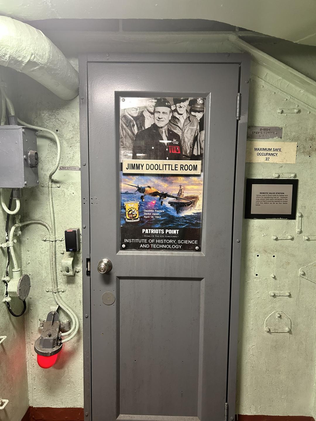 Door of the Doolittle Room