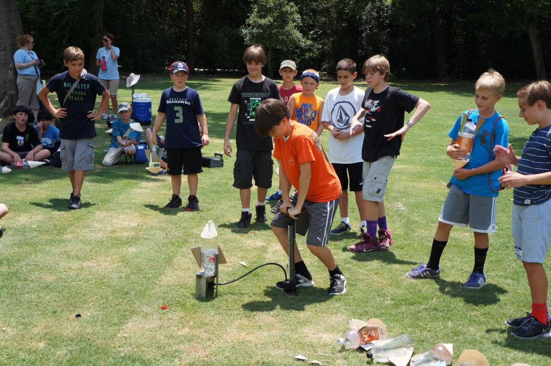 Summer camp at Patriots Point